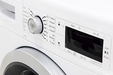 Image showing closeup of laundry or washing machine