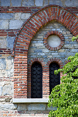 Image showing  besnate cross church varese sunny day bush