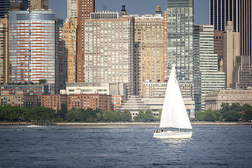 Image showing sailing boat