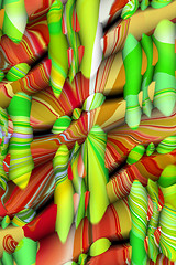 Image showing Abstract 3d background