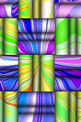 Image showing Abstract 3d background