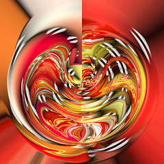 Image showing Abstract 3d background