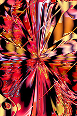 Image showing Abstract 3d background