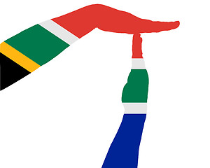 Image showing South African timeout