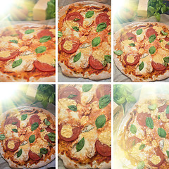 Image showing pizza margarita