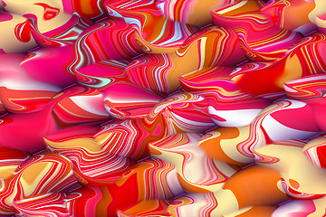 Image showing Abstract 3d background