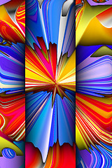 Image showing Abstract 3d background