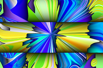 Image showing Abstract 3d background