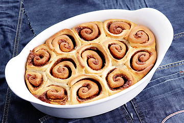 Image showing cinnamon buns