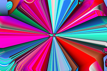 Image showing Abstract 3d background