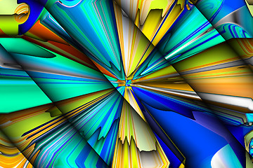 Image showing Abstract 3d background