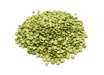 Image showing Dried green split peas