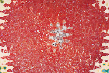 Image showing Red abstract background