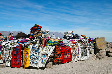 Image showing Traditional Market in Peru highland