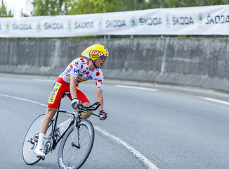 Image showing The Cyclist Rafal Majka - Tour de France 2014