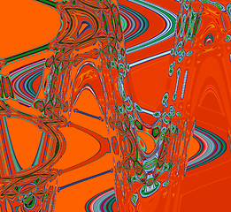 Image showing Abstract 3d background