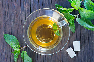 Image showing mint tea