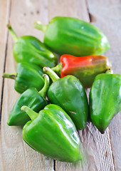 Image showing green pepper