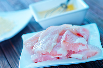 Image showing raw fish