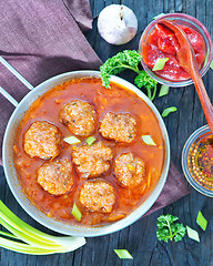 Image showing meat balls