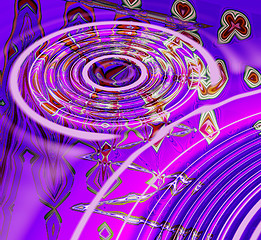 Image showing Abstract 3d background