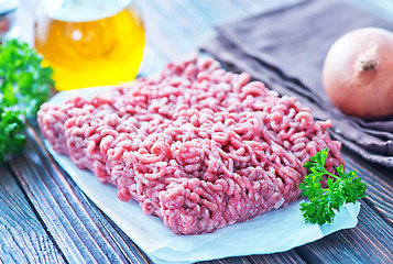 Image showing minced meat