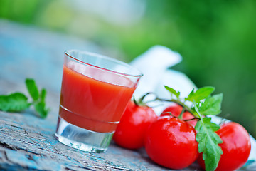 Image showing tomato juice