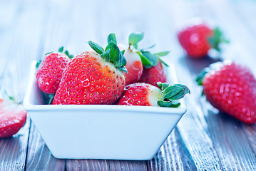 Image showing fresh strawberry