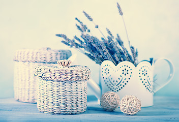 Image showing bouquet of lavender 