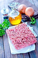 Image showing minced meat