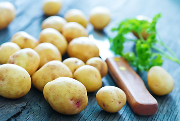 Image showing raw potato