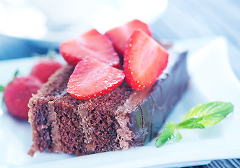 Image showing chocolate cake