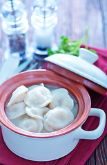 Image showing boiled pelmeni