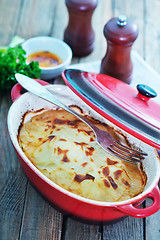 Image showing potato gratin