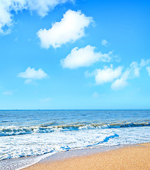 Image showing Sea and sky