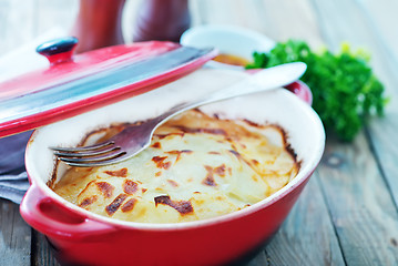 Image showing potato gratin