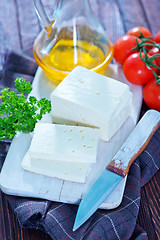 Image showing feta cheese