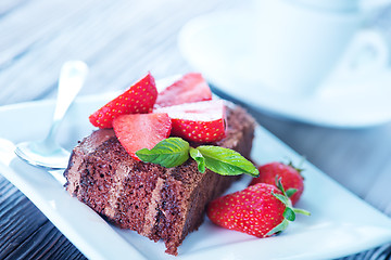 Image showing chocolate cake