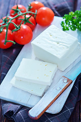 Image showing feta cheese