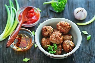 Image showing meat balls