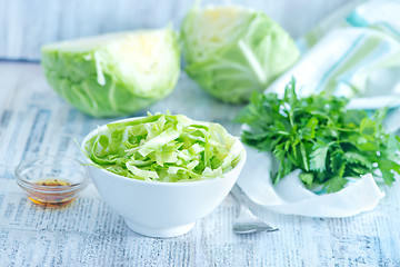 Image showing cabbage salad