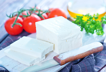 Image showing feta cheese