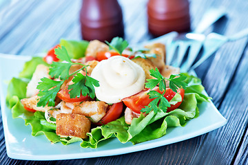 Image showing caesar salad