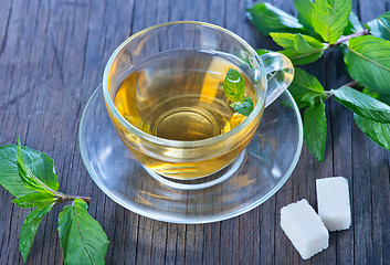 Image showing mint tea