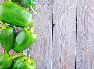 Image showing green pepper