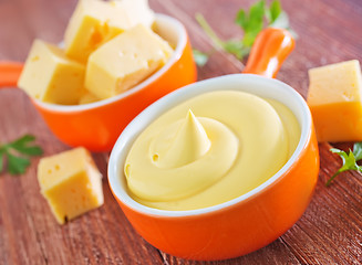 Image showing cheese sauce