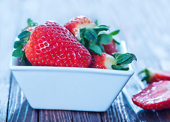 Image showing fresh strawberry