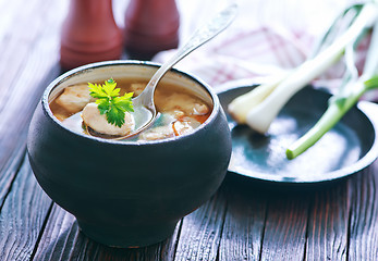 Image showing fresh soup