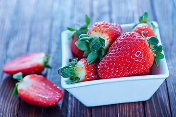 Image showing fresh strawberry