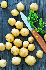 Image showing raw potato